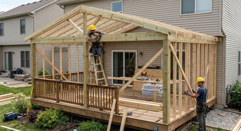 Deck Enclosure Construction in Cincinnati, OH