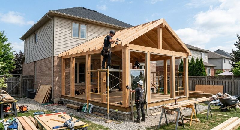 Sunroom Addition Construction in Cincinnati, OH