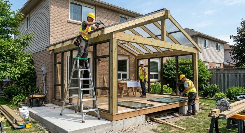 Sunroom Construction in Knoxville, TN