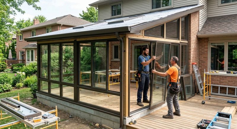 Conservatory Installation in Dallas, TX