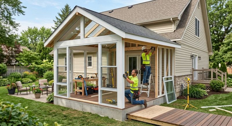 Deck Enclosure Construction in Boulder, CO