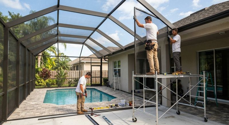 Lanai Enclosure Installation in Seattle, WA