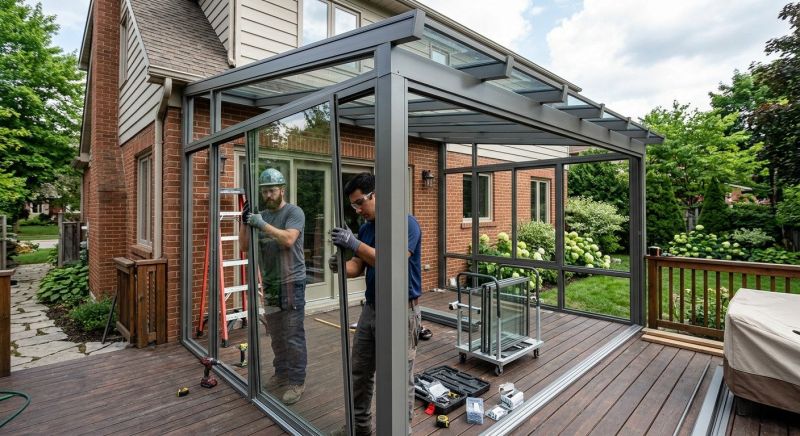 Patio Enclosure Installation in Knoxville, TN