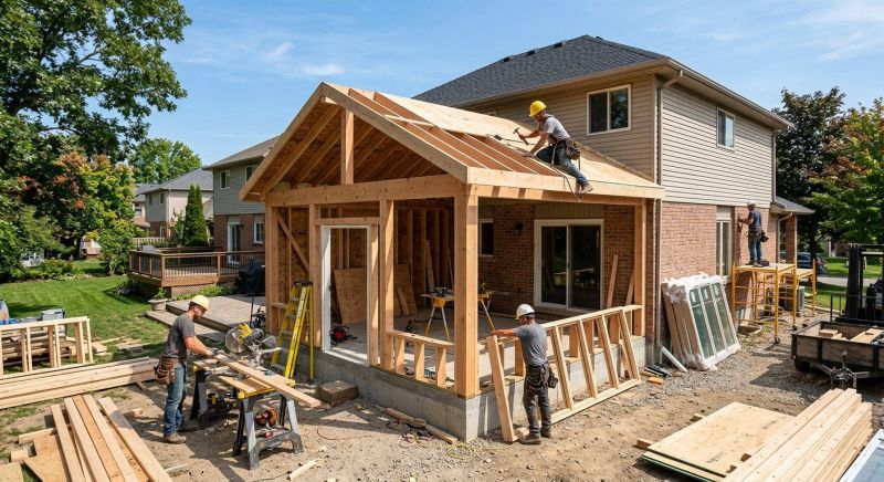 Sunroom Addition Construction in Cincinnati, OH