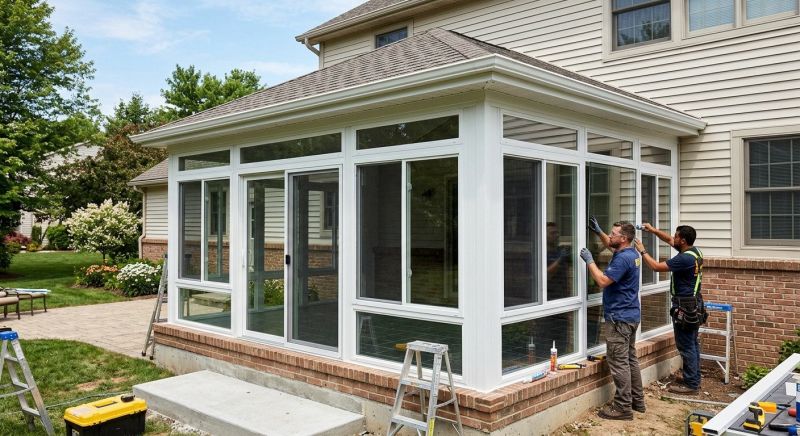 Sunroom Addition Construction in Boulder, CO