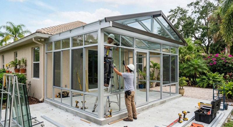 Sunroom Addition Construction in Boulder, CO