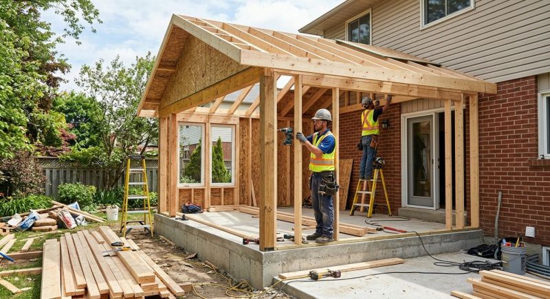 Sunroom Addition Construction in Dallas, TX